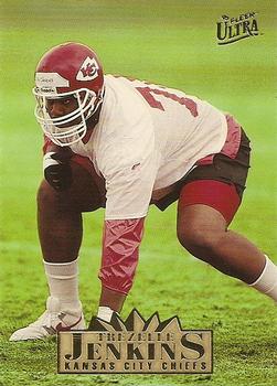 Trezelle Jenkins Kansas City Chiefs 1995 Ultra Fleer NFL Rookie #154